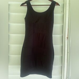 Mini black dress